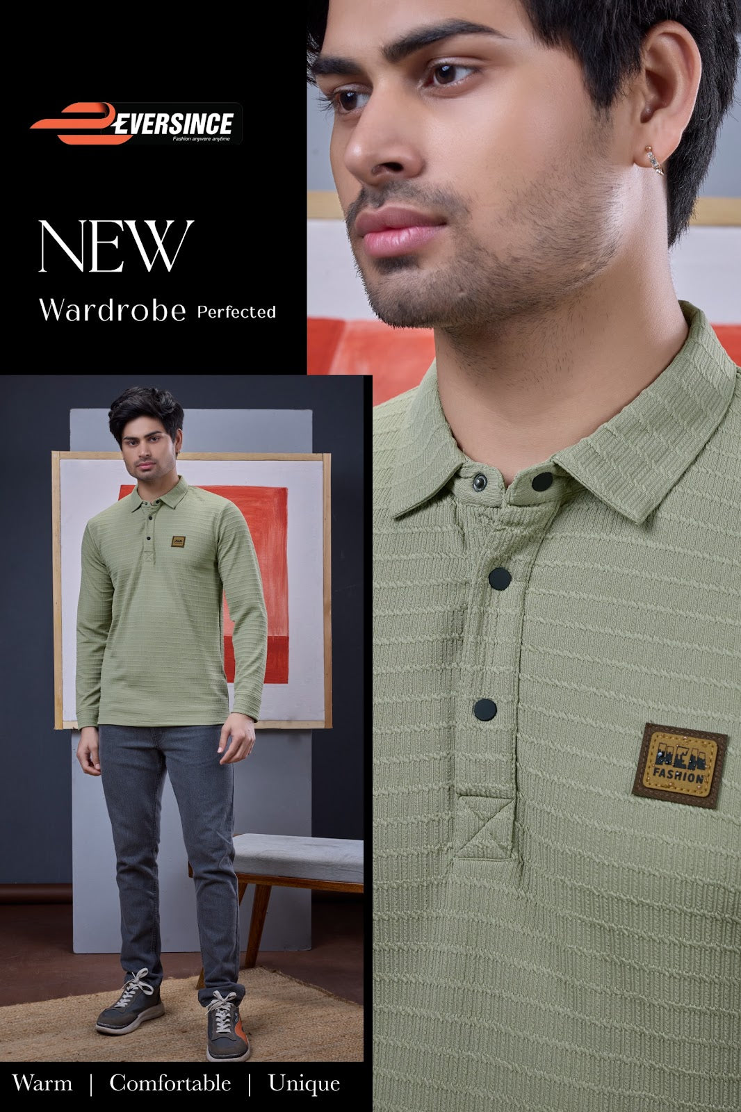 Vol No 6115 Eversince Jacquard Knit Mens Tshirts Supplier India