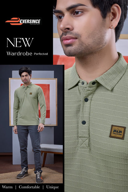 Vol No 6115 Eversince Jacquard Knit Mens Tshirts Supplier India
