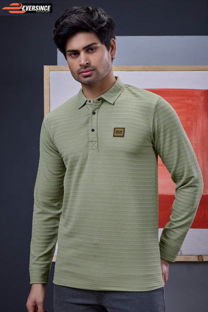 Vol No 6115 Eversince Jacquard Knit Mens Tshirts Supplier India