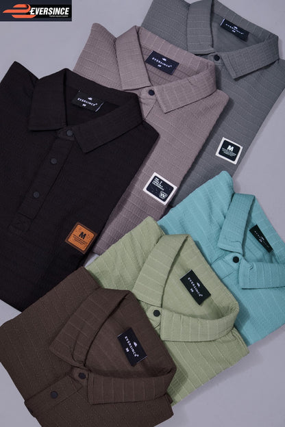 Vol No 6115 Eversince Jacquard Knit Mens Tshirts Supplier India