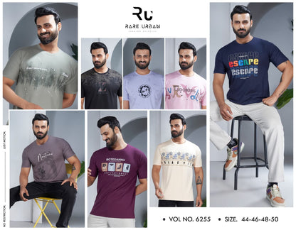Vol No 6255 Rare Urban Tencil Lycra Mens Tshirts Wholesale