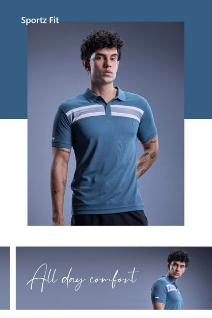Vol No 6675 Sportz Fit Airtex Mens Tshirts Exporter Gujarat