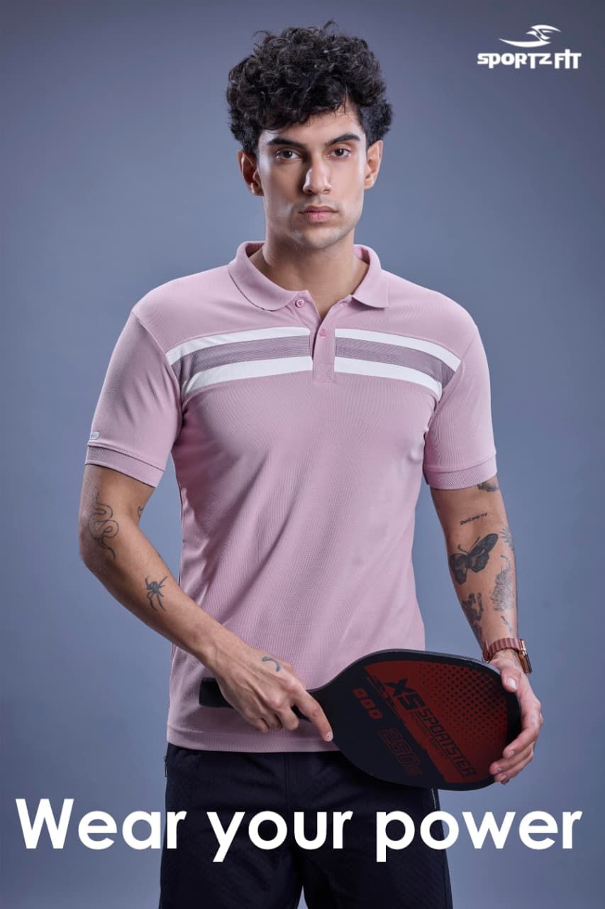 Vol No 6675 Sportz Fit Airtex Mens Tshirts Exporter Gujarat