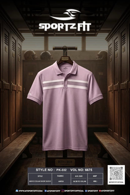 Vol No 6675 Sportz Fit Airtex Mens Tshirts Exporter Gujarat