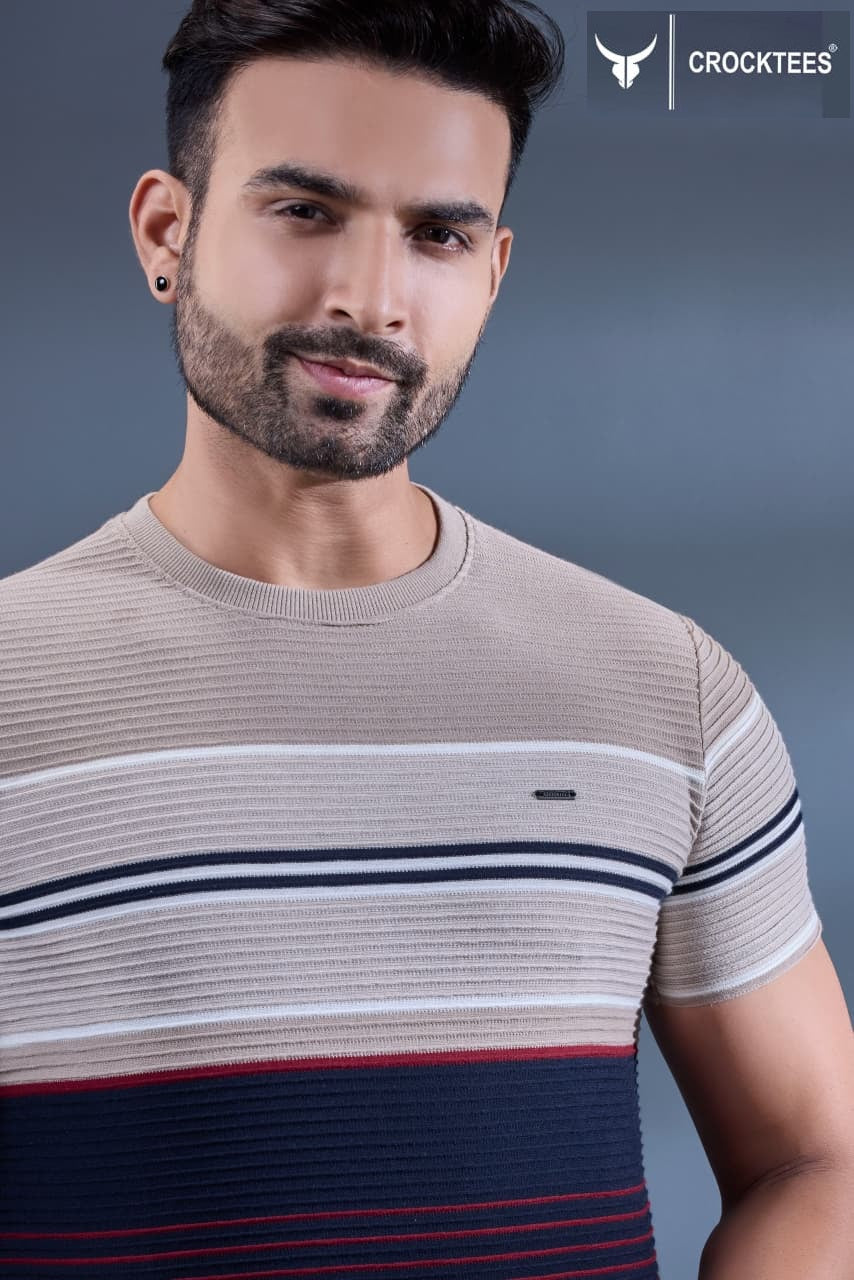 Vol No 7130 Crocktees Knit Mens Tshirts Manufacturer India