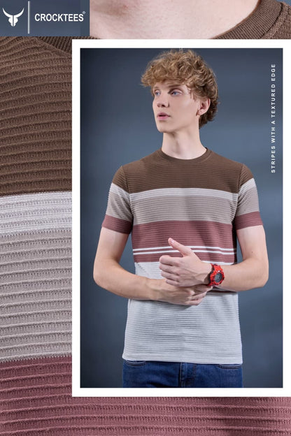 Vol No 7130 Crocktees Knit Mens Tshirts Manufacturer India