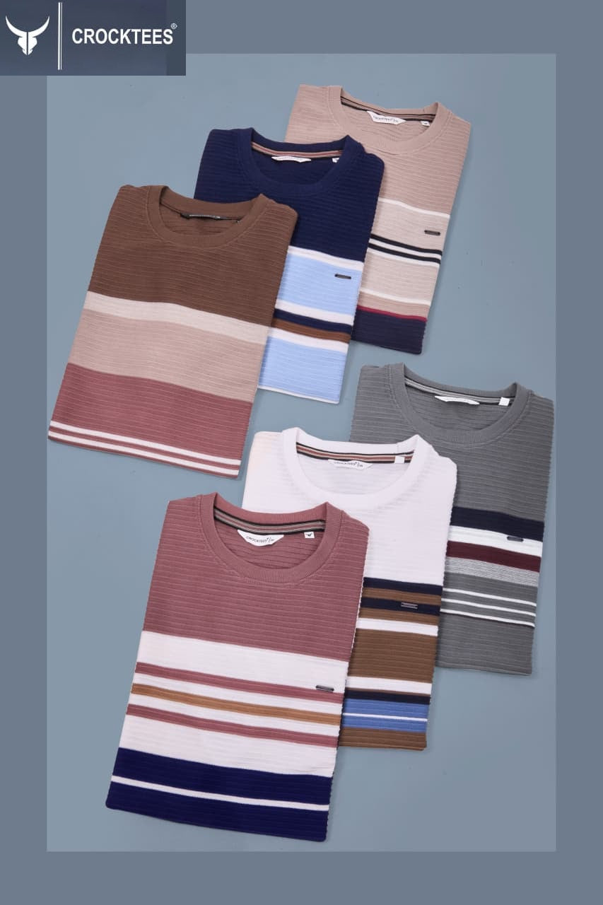 Vol No 7130 Crocktees Knit Mens Tshirts Manufacturer India