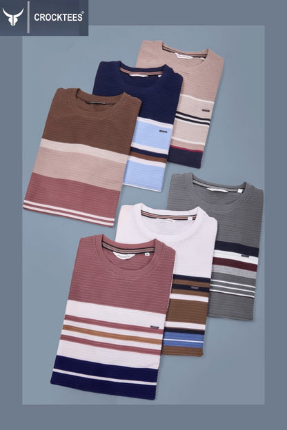 Vol No 7130 Crocktees Knit Mens Tshirts Manufacturer India