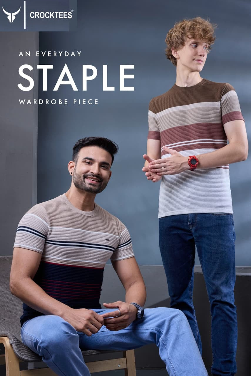 Vol No 7130 Crocktees Knit Mens Tshirts Manufacturer India