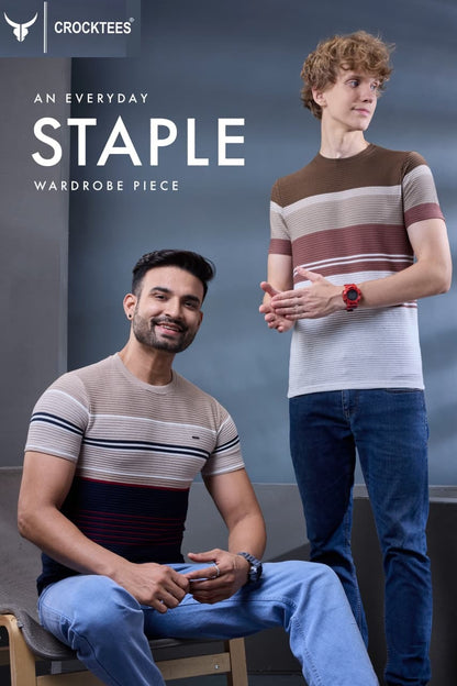 Vol No 7130 Crocktees Knit Mens Tshirts Manufacturer India