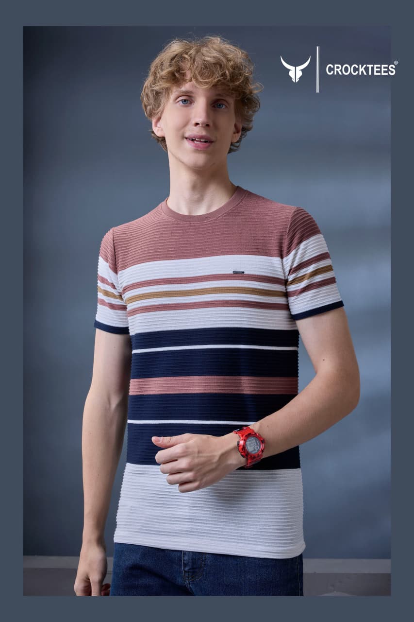 Vol No 7130 Crocktees Knit Mens Tshirts Manufacturer India