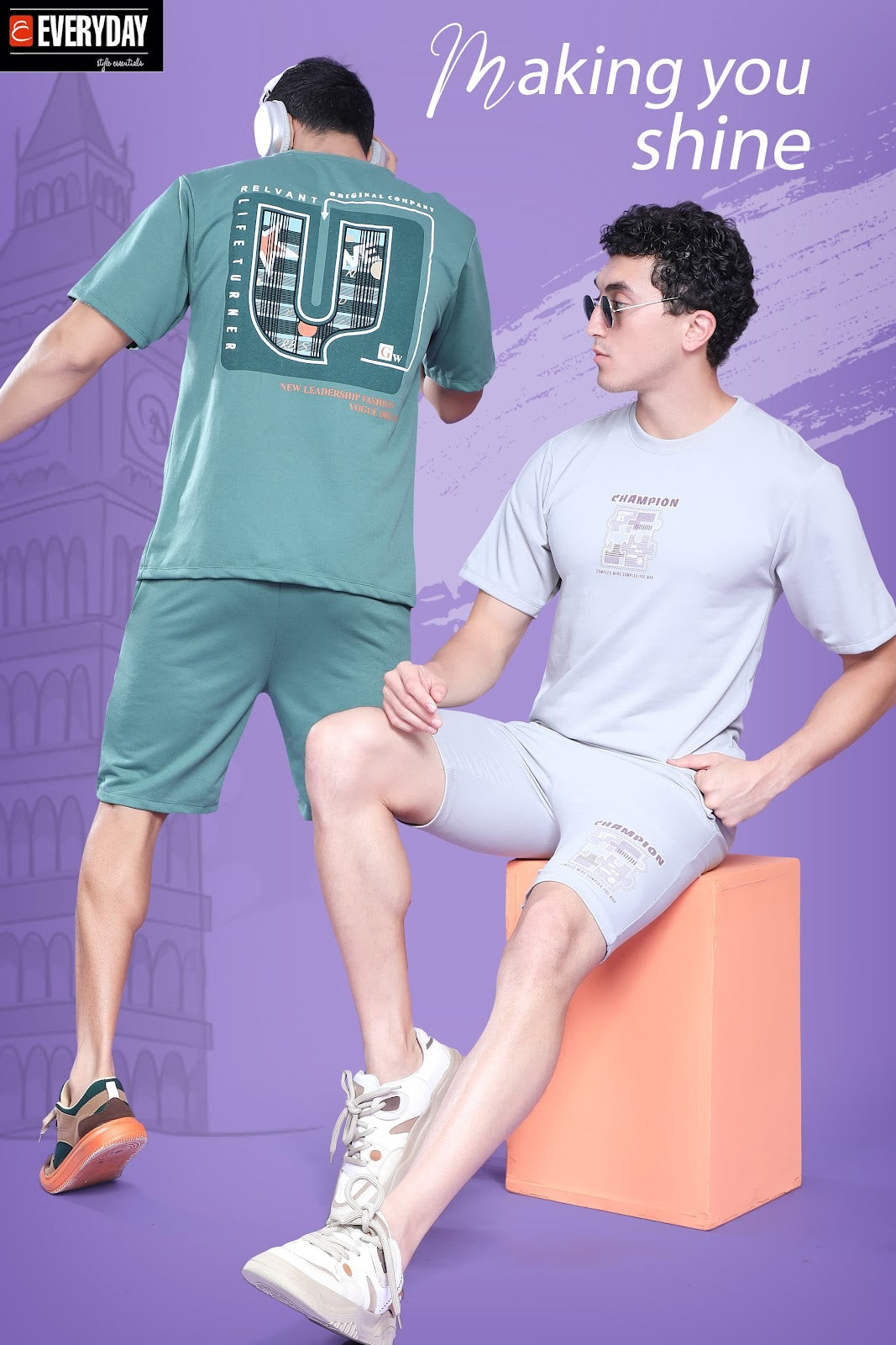 Vol No 879 Everyday Looper Mens Co Ord Set Manufacturer
