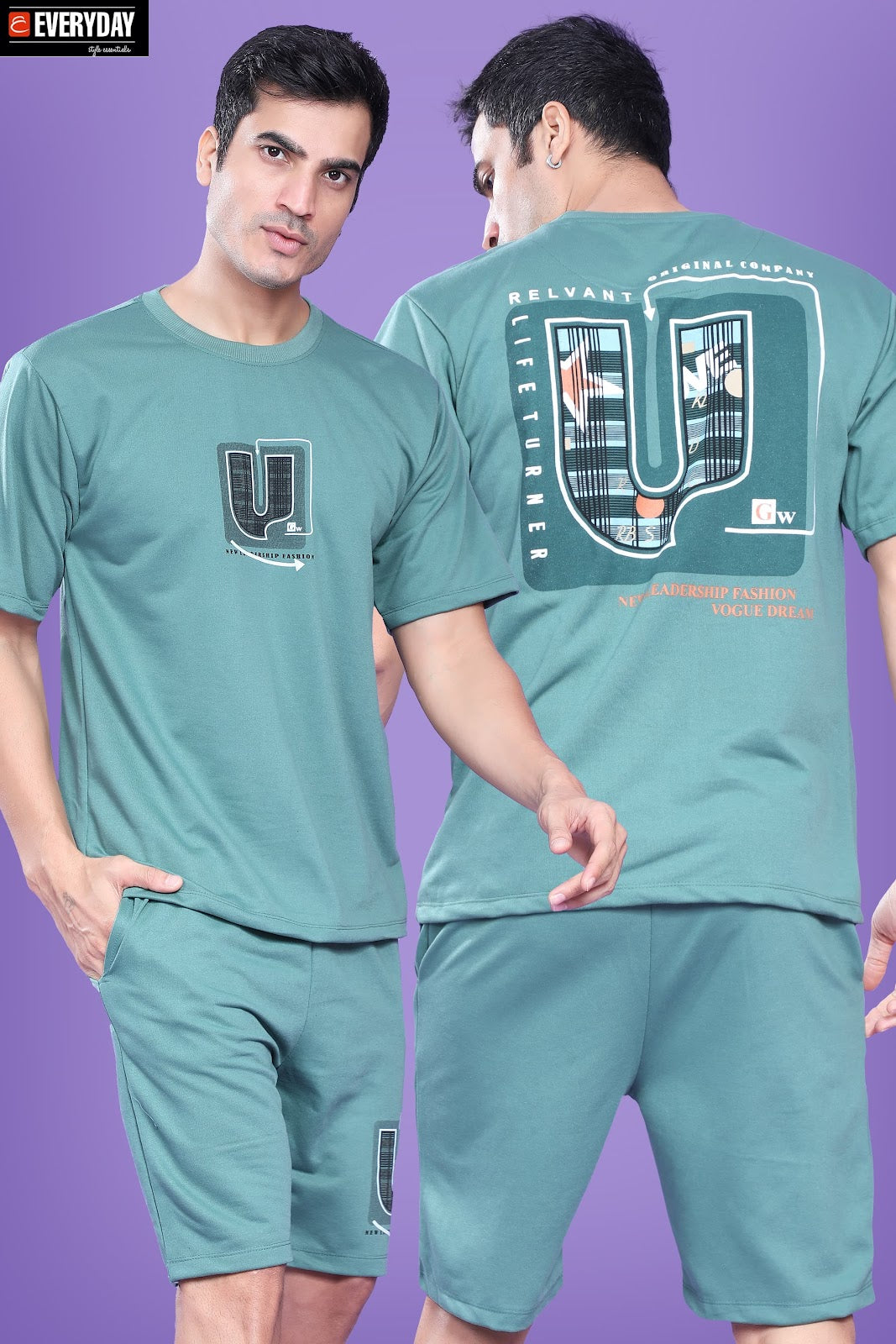Vol No 879 Everyday Looper Mens Co Ord Set Manufacturer