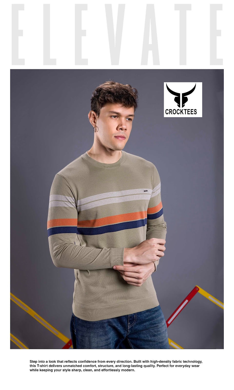 Vol No Jh 2072 Crocktees Knit Mens Tshirts Manufacturer India