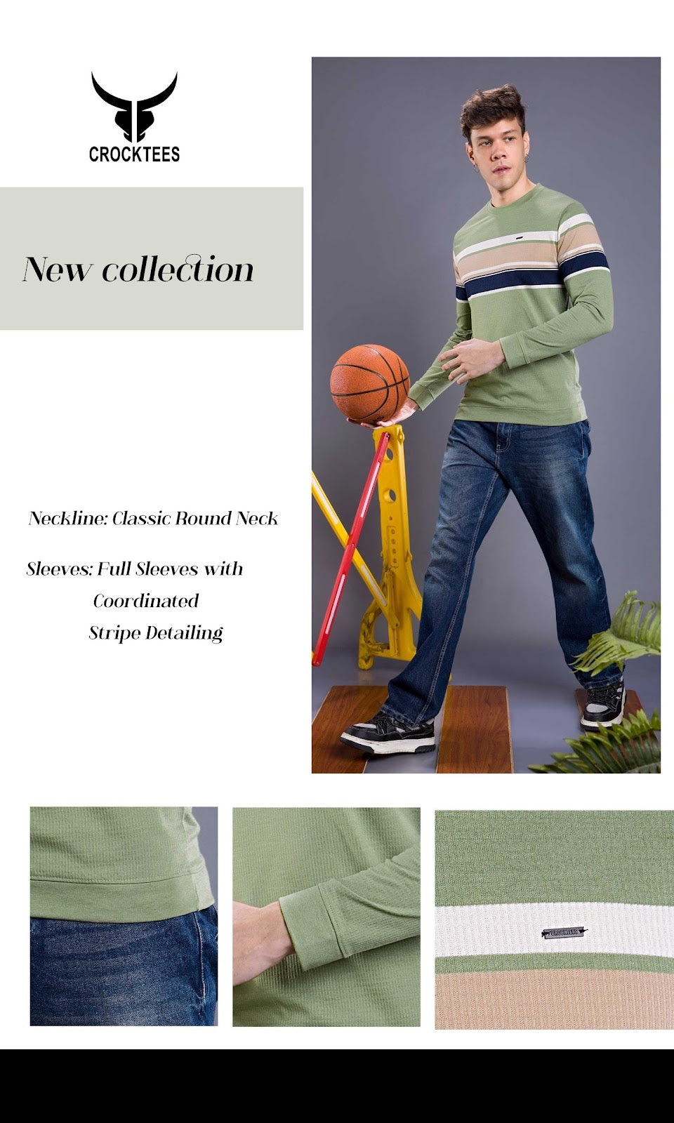 Vol No Jh 2072 Crocktees Knit Mens Tshirts Manufacturer India