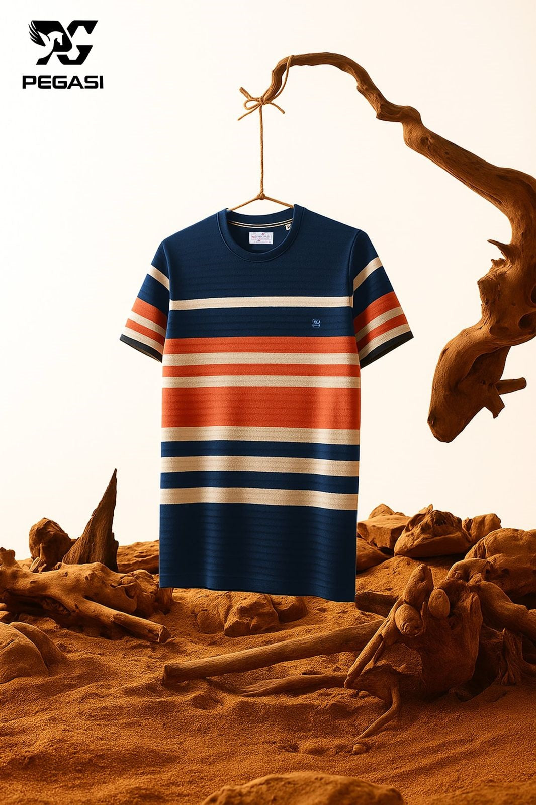 Vol P267 Pegasi Jacquard Mens Tshirts Manufacturer Gujarat