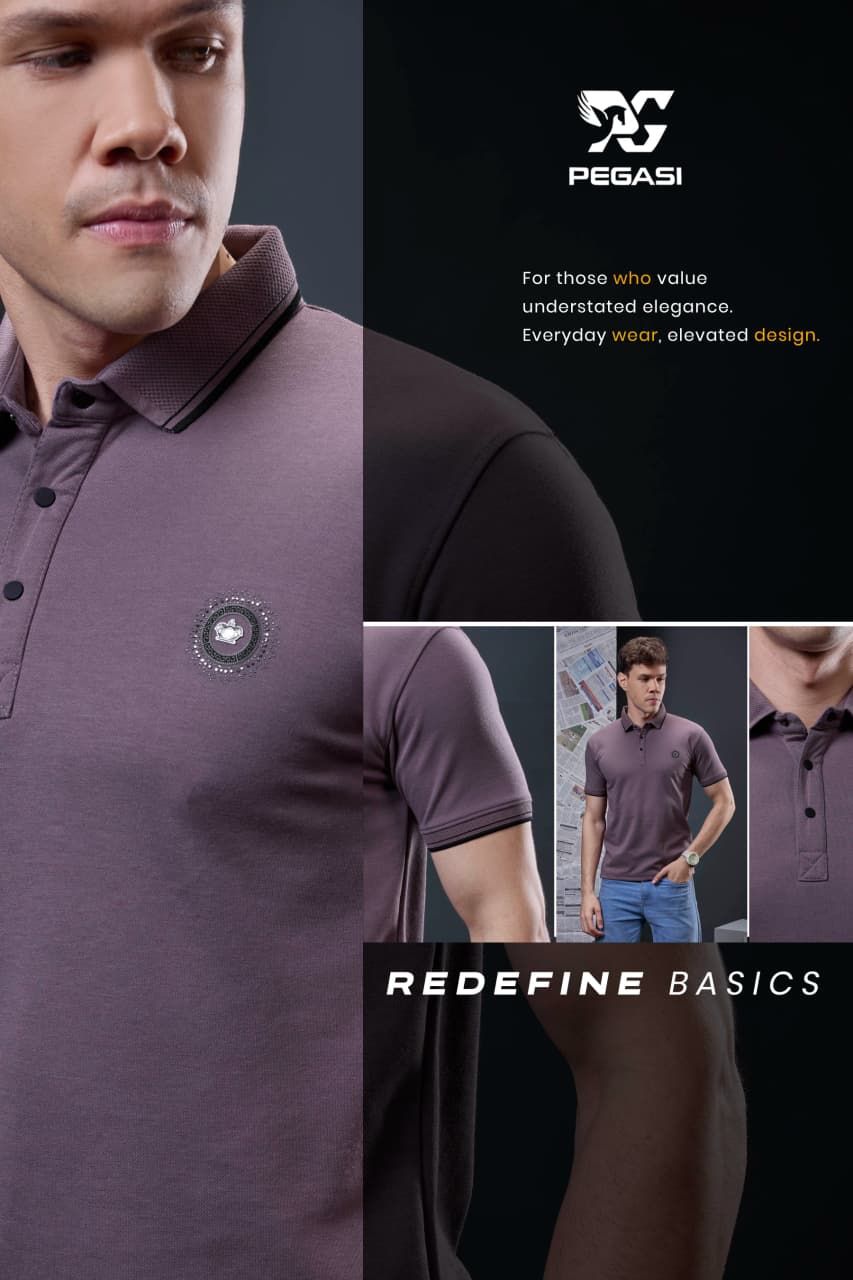 Vol P317 Pegasi Canvas Mens Tshirts Wholesaler