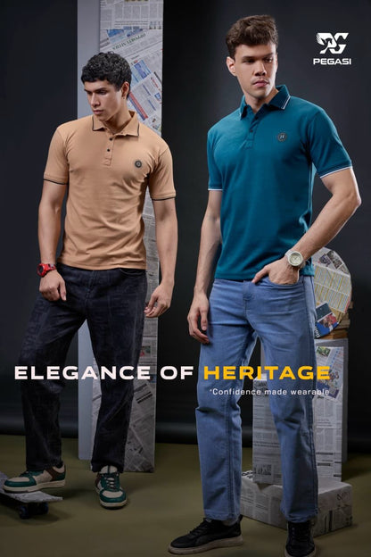 Vol P317 Pegasi Canvas Mens Tshirts Wholesaler