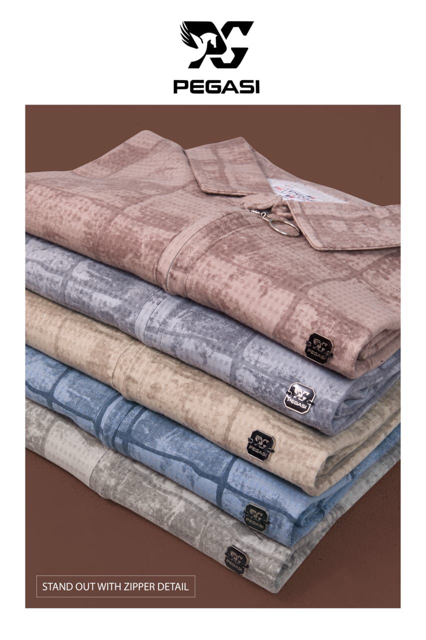 Vol P334 Pegasi Canvas Mens Tshirts Supplier India