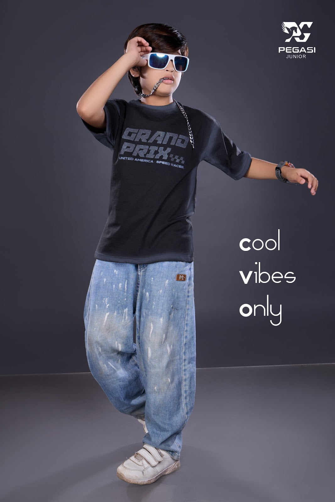 Vol Pj0018 Down Shoulder Pegasi Canvas Boys Tshirt Exporter Gujarat