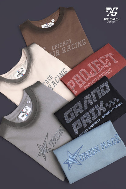 Vol Pj0018 Down Shoulder Pegasi Canvas Boys Tshirt Exporter Gujarat