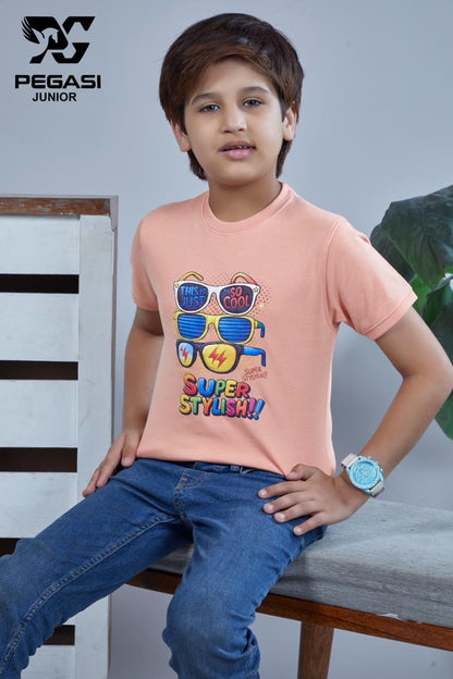 Vol Pj006 Pegasi Canvas Boys Tshirt Wholesale Rate