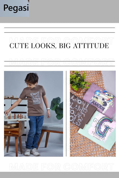 Vol Pj006 Pegasi Canvas Boys Tshirt Wholesale Rate