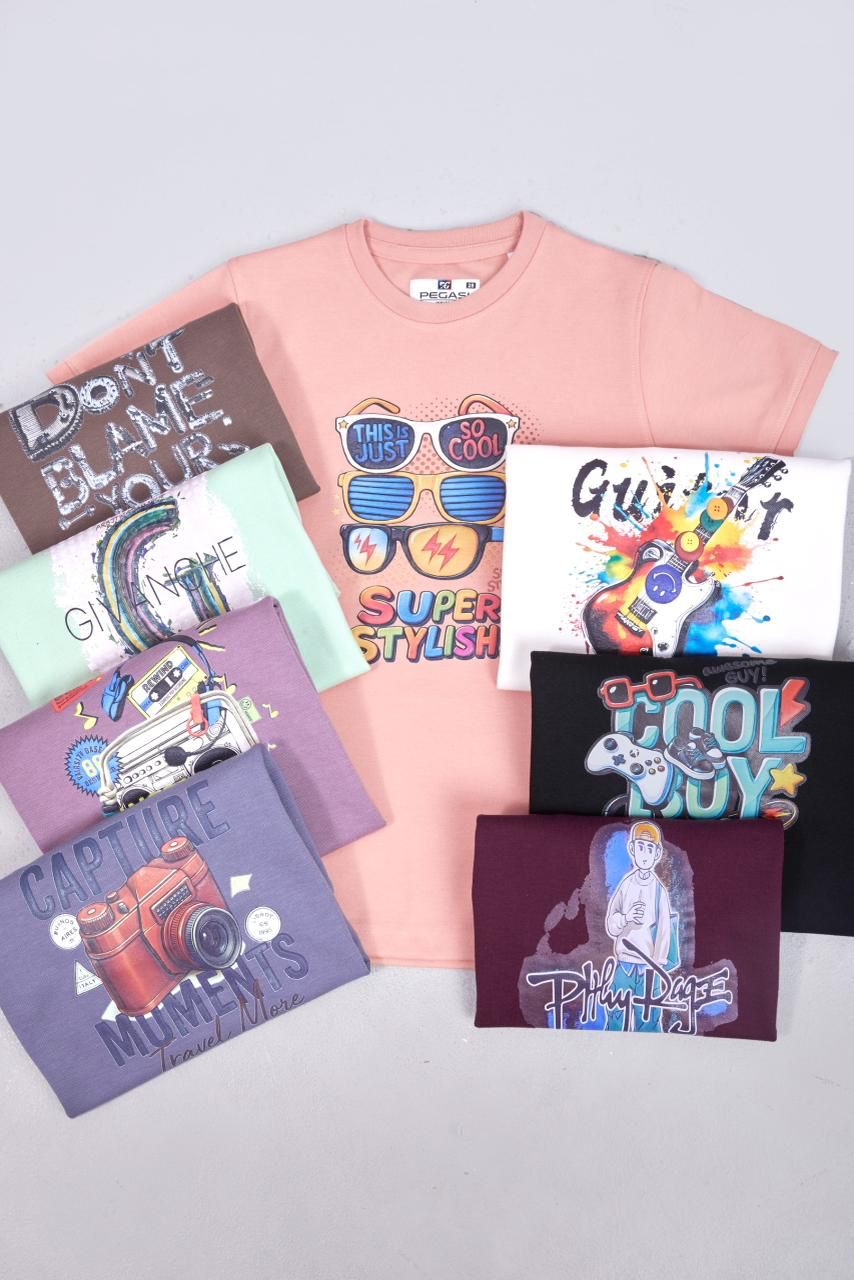 Vol Pj006 Pegasi Canvas Boys Tshirt Wholesale Rate