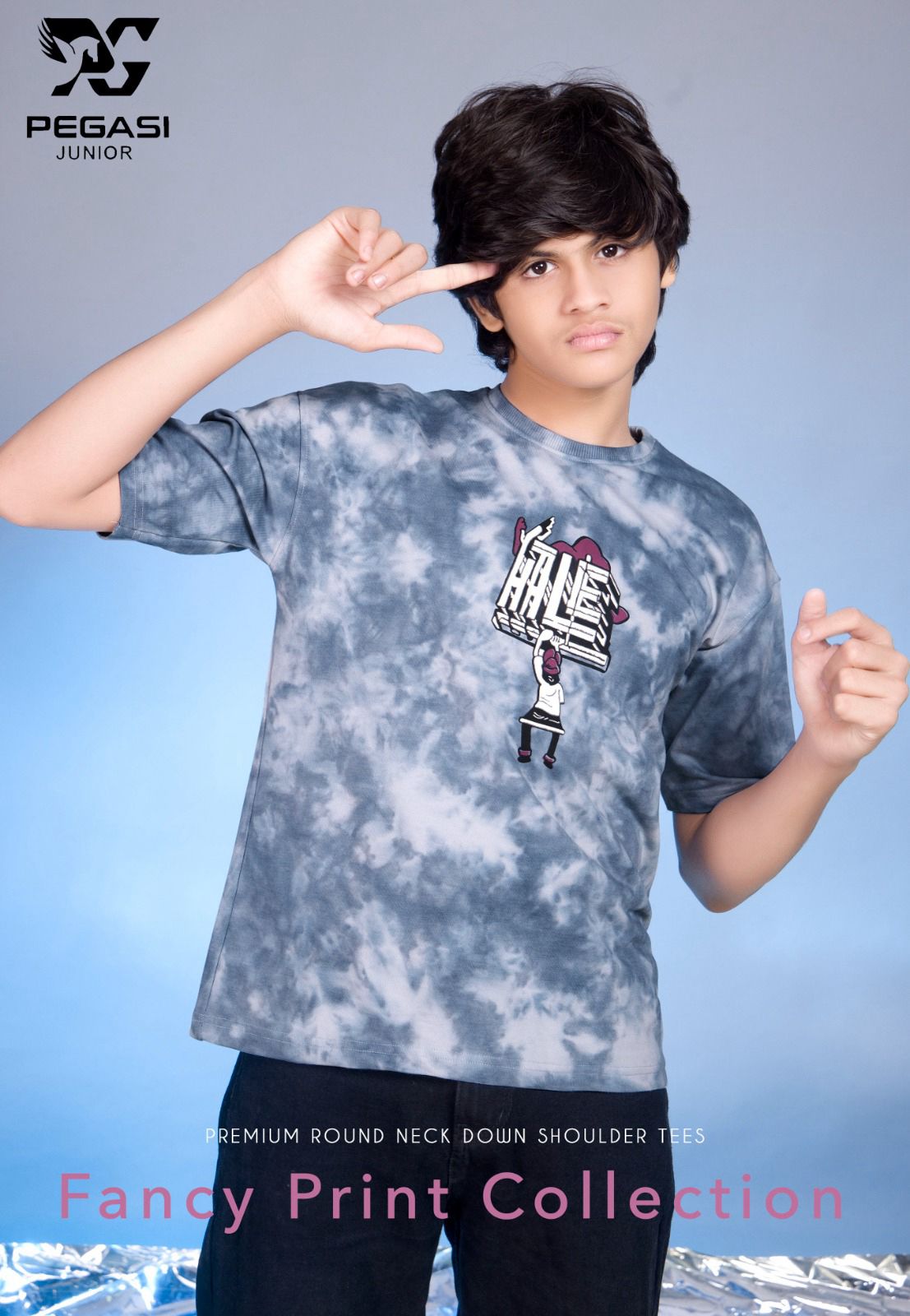 Vol Pj010 Pegasi Canvas Looper Boys Tshirt Exporter