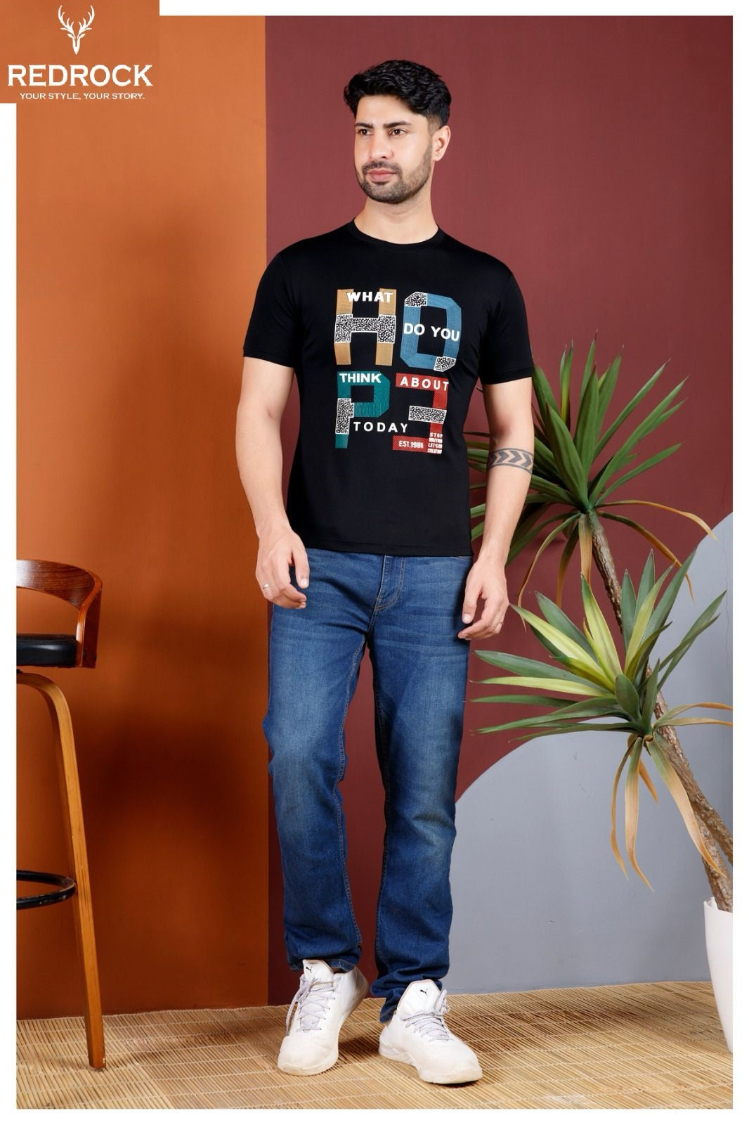 Vol R 109 To 116 Redrock Tencil Lycra Mens Tshirts Wholesaler Gujarat