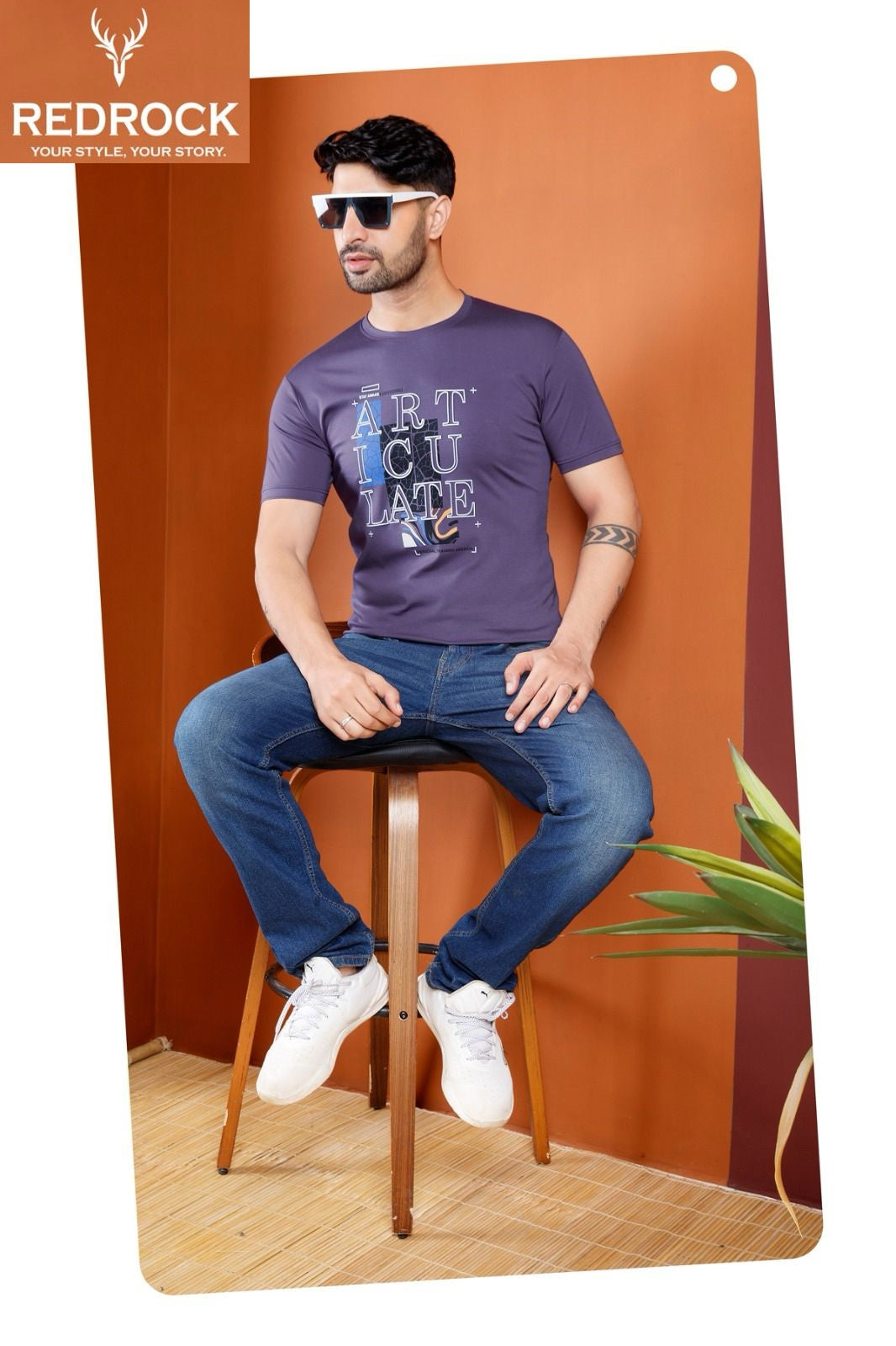 Vol R 109 To 116 Redrock Tencil Lycra Mens Tshirts Wholesaler Gujarat