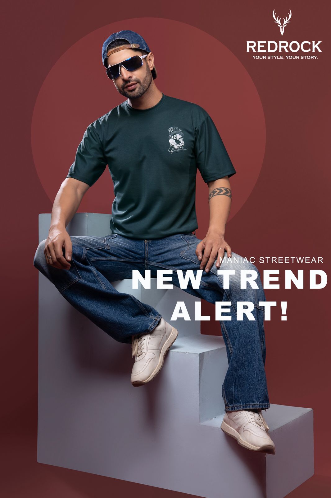 Vol R 117 To 124 Redrock Knit Mens Tshirts Supplier Ahmedabad