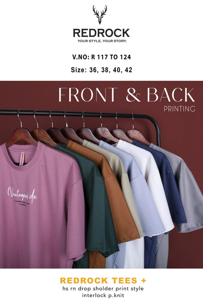 Vol R 117 To 124 Redrock Knit Mens Tshirts Supplier Ahmedabad
