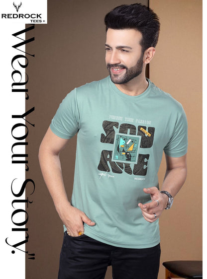 Vol R 141-148 Redrock Tencil Lycra Mens Tshirts Manufacturer Gujarat
