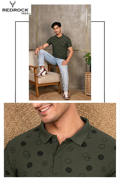 Vol R 209-216 Redrock Honey Comb Mens Tshirts Supplier Ahmedabad