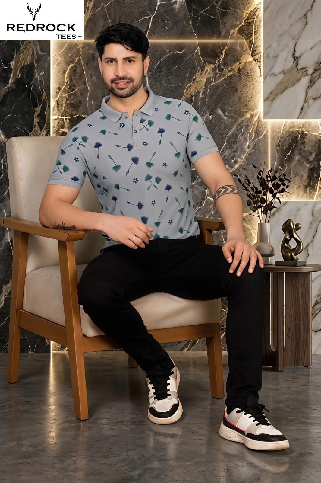 Vol R 209-216 Redrock Honey Comb Mens Tshirts Supplier Ahmedabad