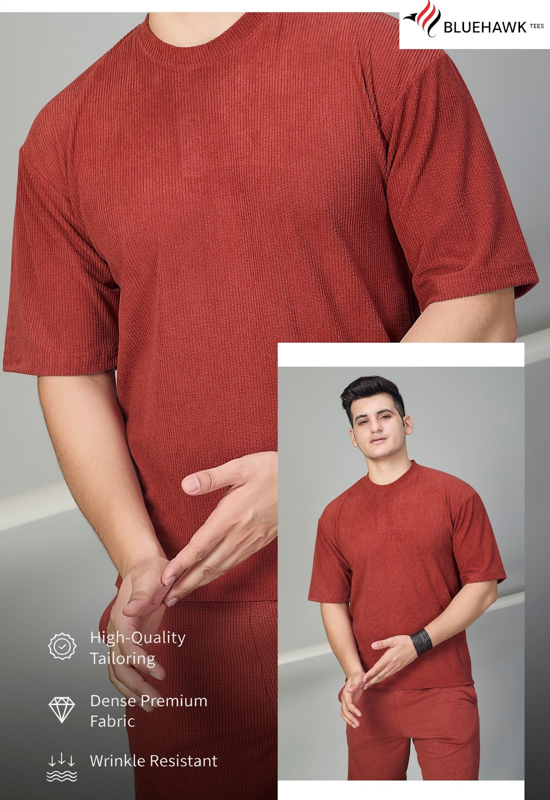 Vol R 429 To 434 Bluehawk Imported Mens Co Ord Set Exporter India