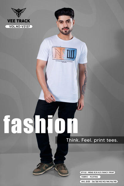 Vol V2137 Vee Track Mens Tshirts Supplier