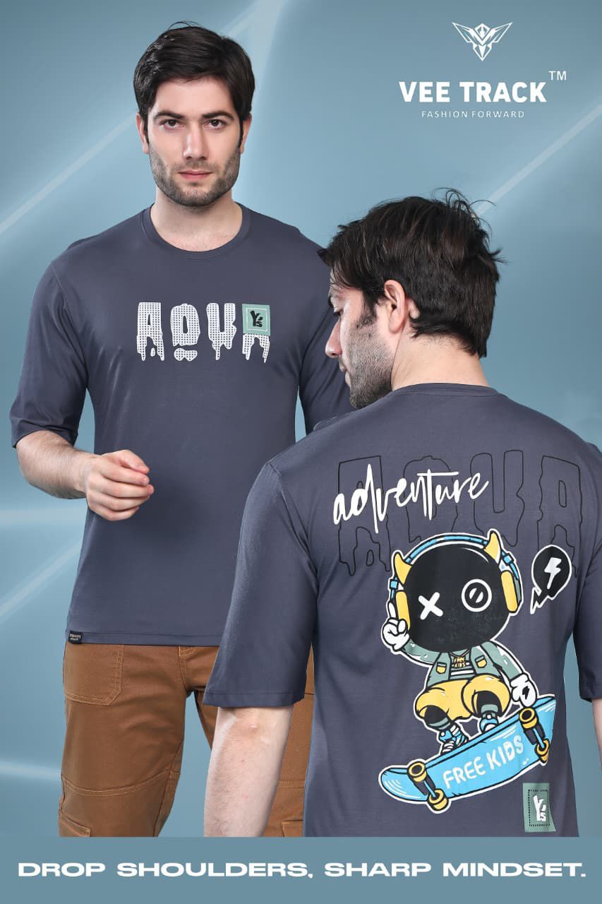 Vol V2163 Vee Track Tencil Lycra Mens Tshirts Supplier Ahmedabad
