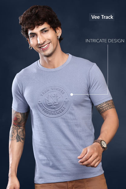 Vol V2174 Vee Track Cotton Looper Mens Tshirts Wholesale Price