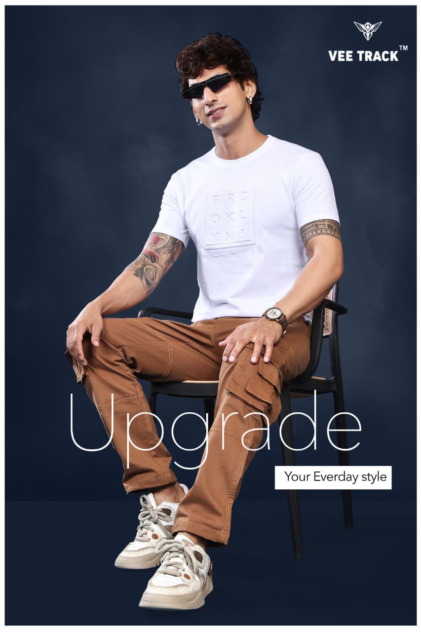 Vol V2174 Vee Track Cotton Looper Mens Tshirts Wholesale Price