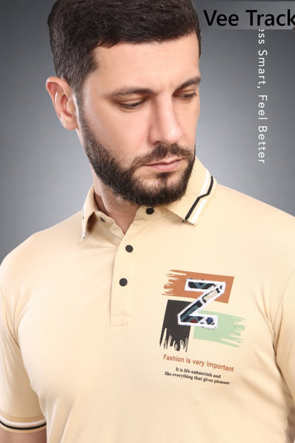 Vol V2250 Vee Track Tencil Lycra Mens Tshirts Supplier India