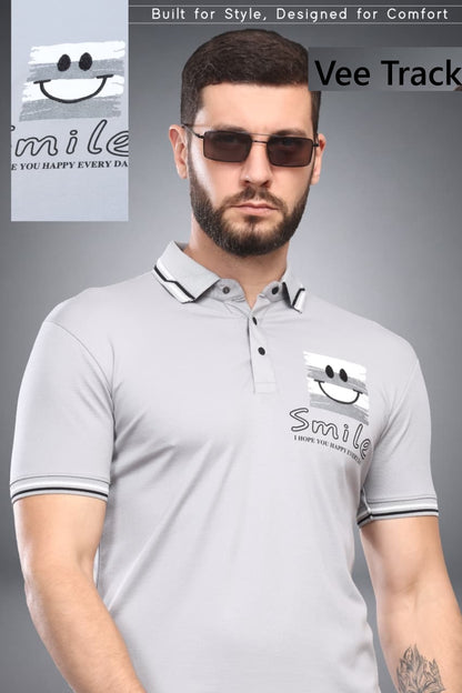 Vol V2250 Vee Track Tencil Lycra Mens Tshirts Supplier India
