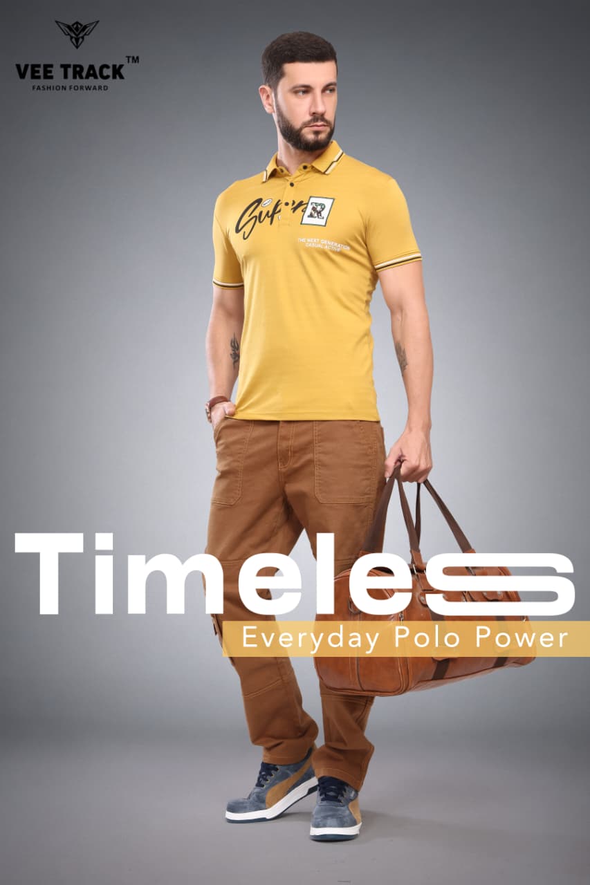 Vol V2250 Vee Track Tencil Lycra Mens Tshirts Supplier India