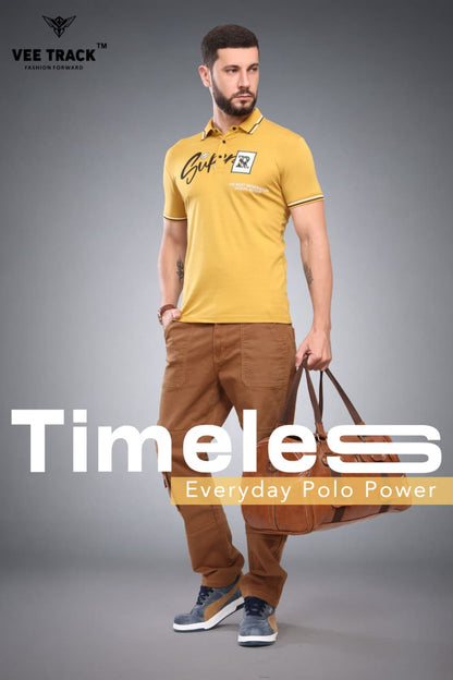 Vol V2250 Vee Track Tencil Lycra Mens Tshirts Supplier India