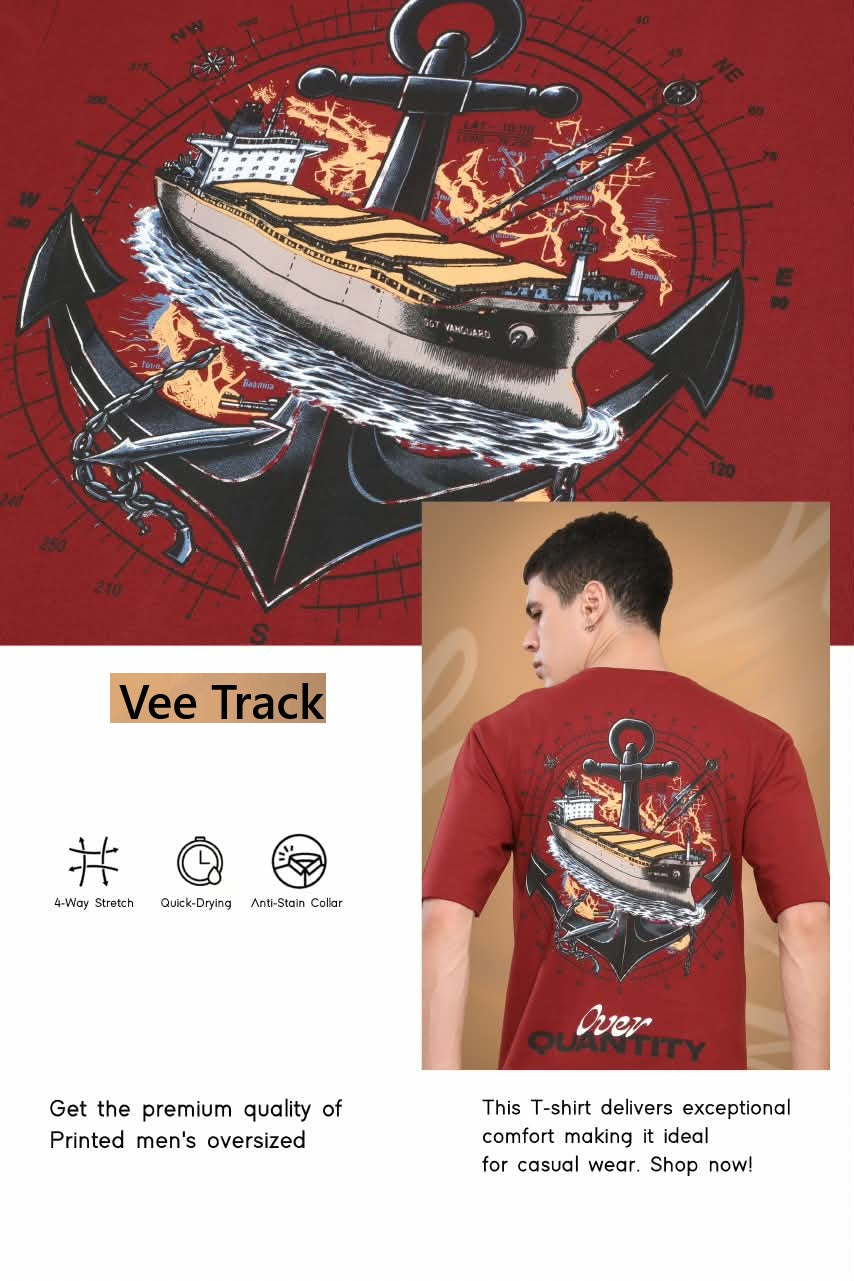 Vol V2285 Vee Track Cotton Looper Mens Tshirts Exporter Ahmedabad