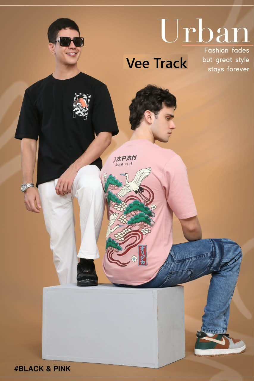 Vol V2285 Vee Track Cotton Looper Mens Tshirts Exporter Ahmedabad