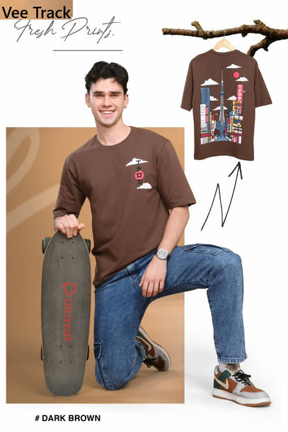 Vol V2285 Vee Track Cotton Looper Mens Tshirts Exporter Ahmedabad