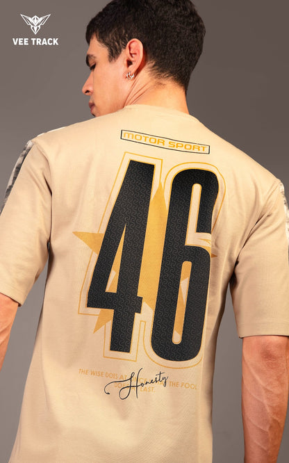 Vol V2290 Down Shoulder Vee Track Canvas Mens Tshirts Manufacturer India