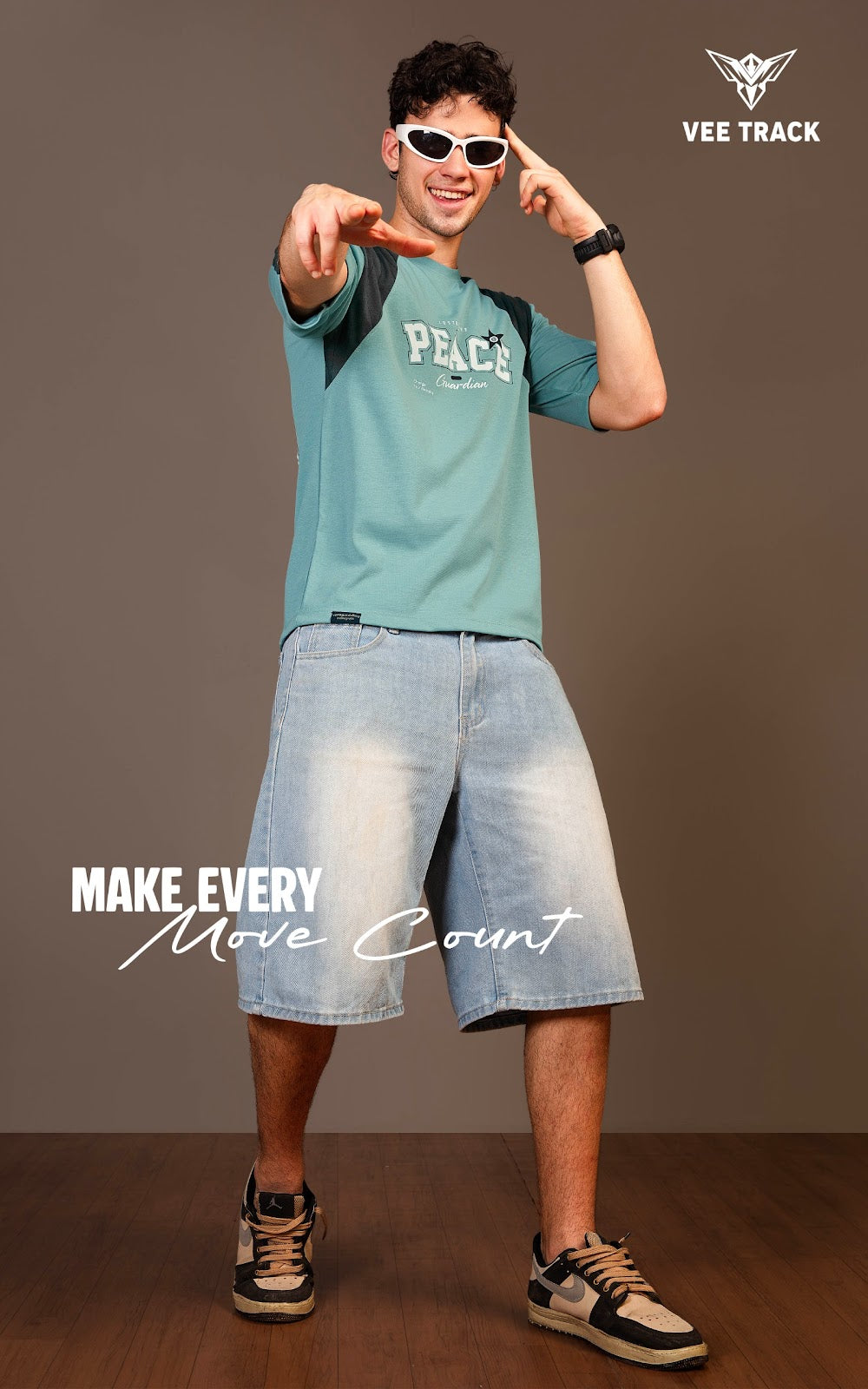 Vol V2290 Down Shoulder Vee Track Canvas Mens Tshirts Manufacturer India